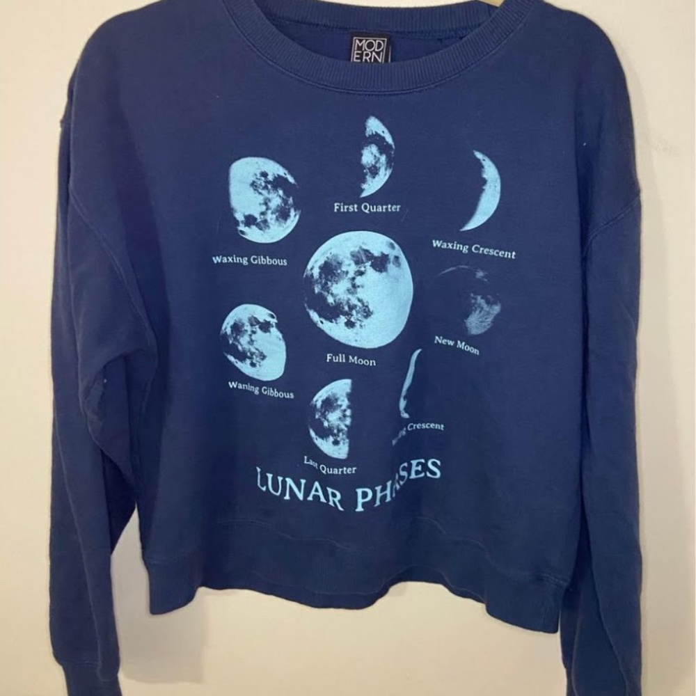 Lunar Phases Sweatshirt